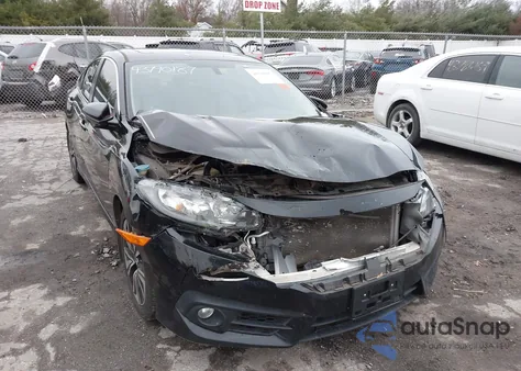 2016 Honda Civic Ex-T from USA, damaged, VIN 19XFC1F38GE010477